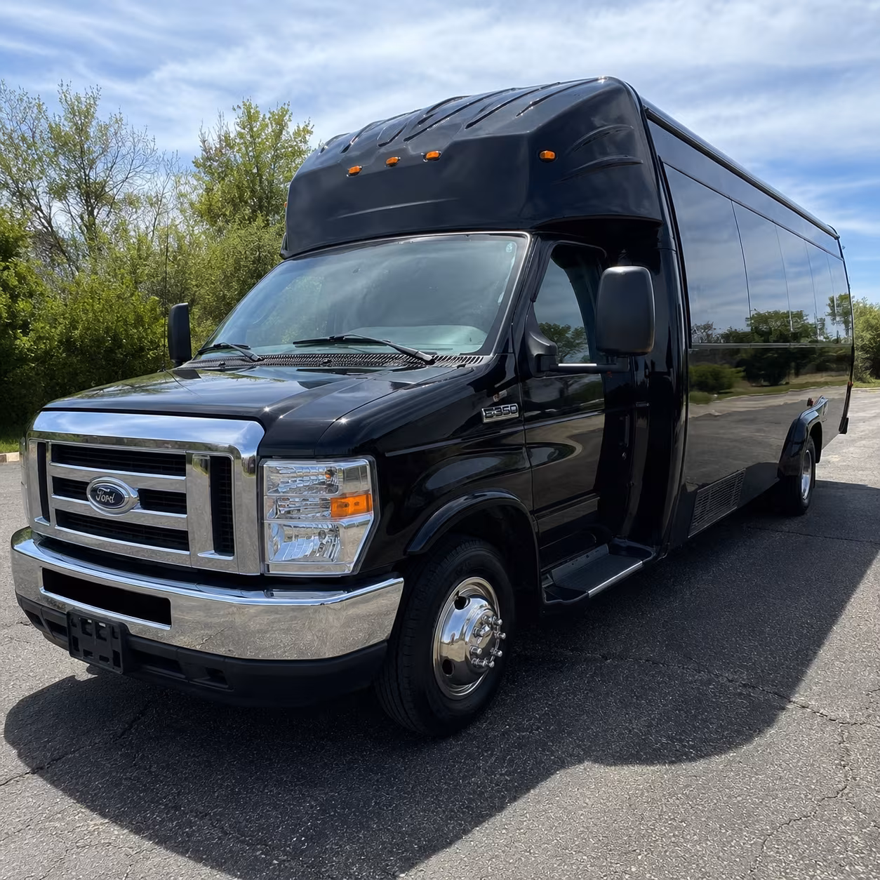 how the number of stops and hold time between them affect the total cost of a bus rental in warwick rhode island