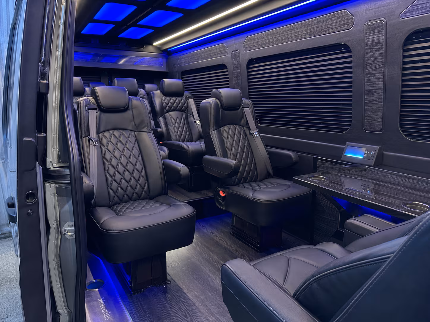 sprinter van transportation for groups and events across warwick