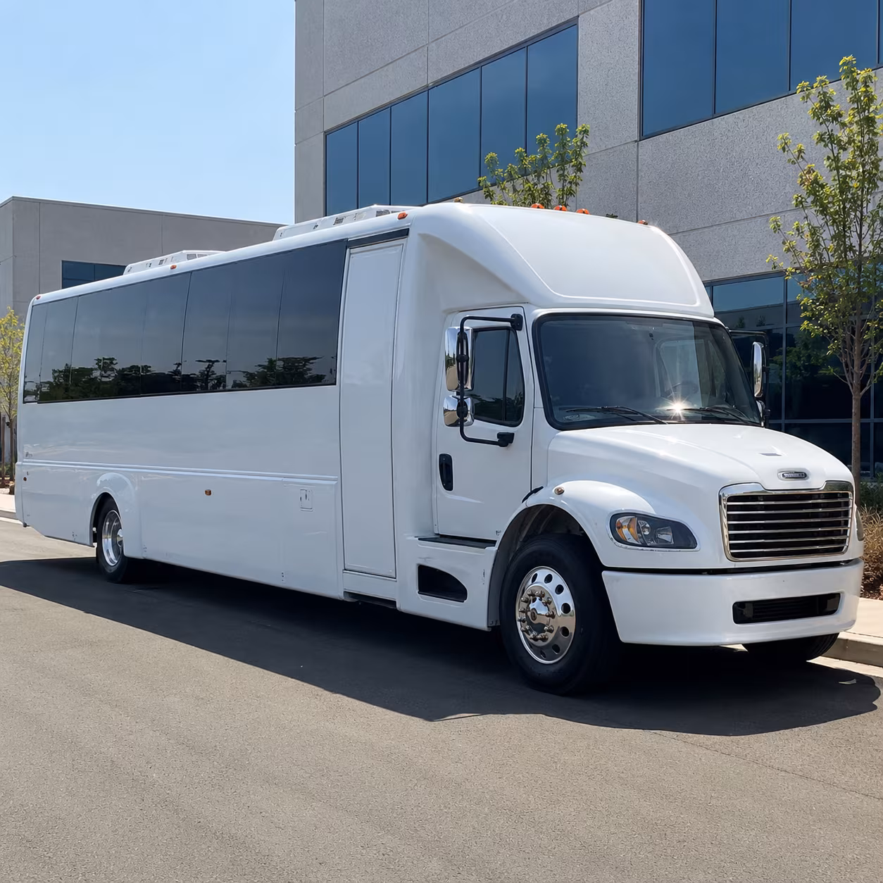 warwick 25 passenger party bus