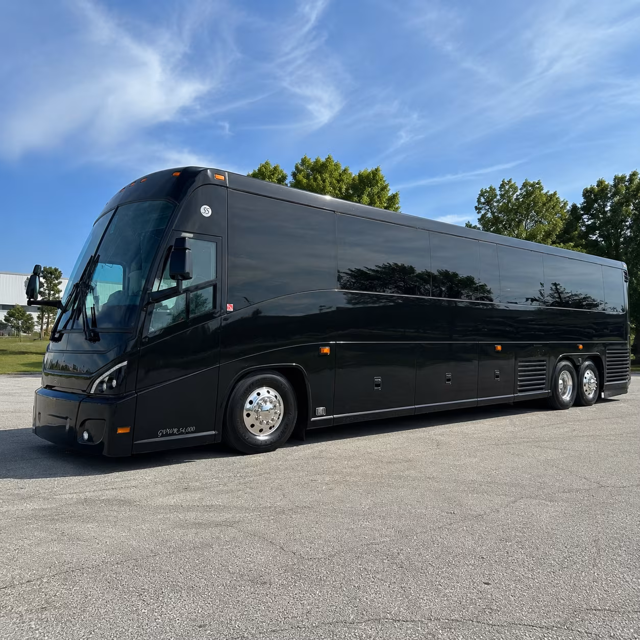 warwick 47 passenger charter bus