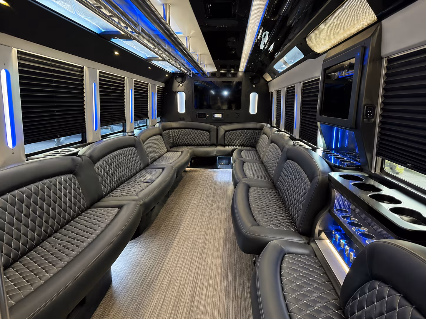 warwick concert party bus rental